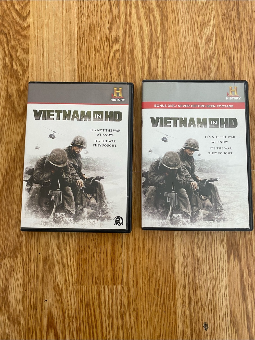 5 for $25! History Channel Vietnam in HD DVDs